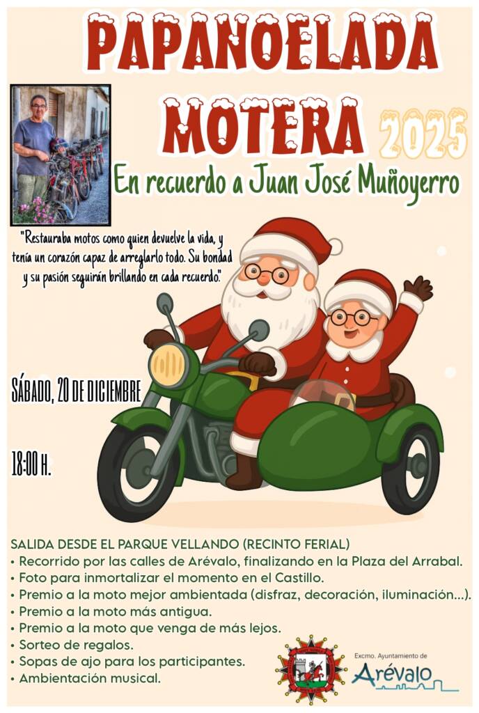 Papanoelada motera 2025